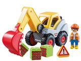 Playmobil 1.2.3 Pala Excavadora