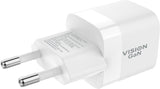 De Fábrica Certificada Mfi 30 W 5v 3a O 9v 3a O 12v 2.5a O 15v 2a O 20v 1.5a Puerto Usb C Puerto Usb A Enchufe Schuko Eu Cee 7/7 Transistores De Nitruro De Galio (Gan) Lo Hacen Muy Compacto Carga Rápida Con Iphone Pro Y Pro Max Carga Rápi