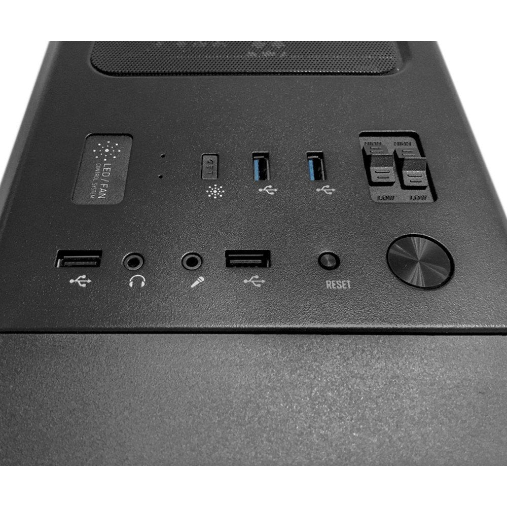 Caja Pc Talius Atx Gaming Daemon Led Rgb Usb 3.0