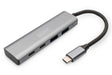 EAN 4016032485766 - Digitus DA-70245 hub de interfaz USB 3.2 Gen 1 (3.1 Gen 1) Type-C 10000 Mbit/s Gris imagen 1