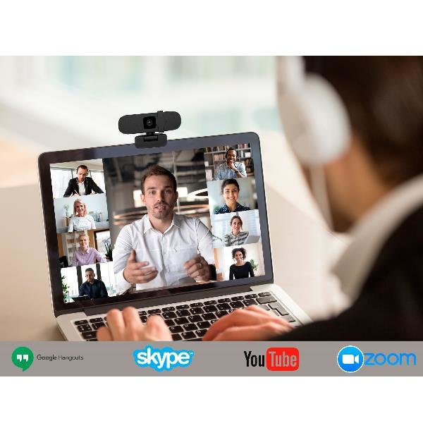 EAN 8435099528708 - Nilox NXWCA01 cámara web 2595 x 1944 Pixeles USB 2.0 Negro imagen 16