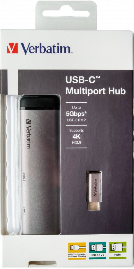 EAN 0023942491408 - Verbatim 49140 base para portátil y replicador de puertos USB 3.2 Gen 1 (3.1 Gen 1) Type-C imagen 2