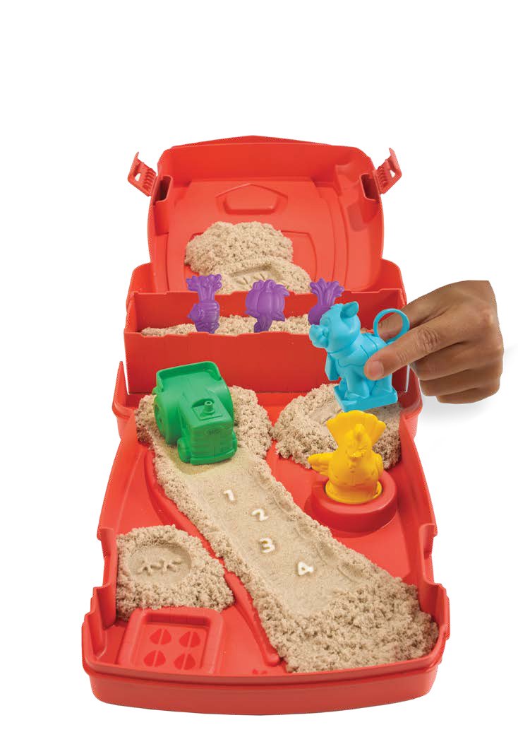 Spin Master Kinetic Sand - Sandy Farm Set, Arena De Juego 340 Gramos De Arena 6072781