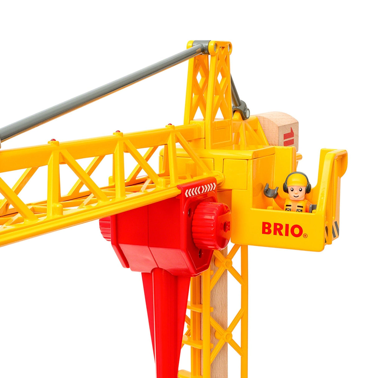 Brio Gran Grúa De Construcción Con Luz, 33835