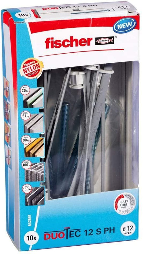 EAN 4048962298888 - Fischer 542591 tornillo de anclaje y taco imagen 1