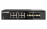Qnap Qsw-3216r-8s8t Switch No Administrado L2 10g Ethernet [100/1000/10000] Negro