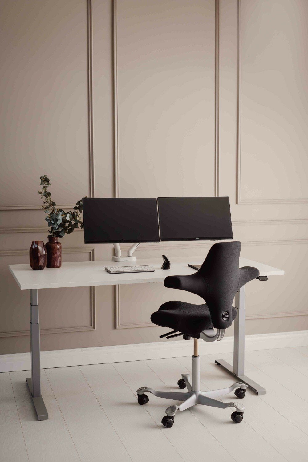 Bakkerelkhuizen Monitorarm Be Flexible Dual Blanco Retail