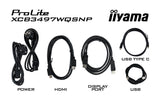EAN 4948570125142 - iiyama ProLite XCB3497WQSNP-B1 pantalla para PC 86,4 cm (34") 3440 x 1440 Pixeles UltraWide Quad HD LED N imagen 14