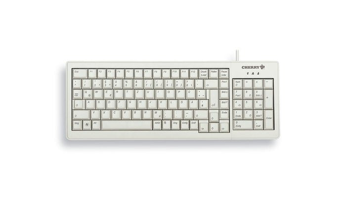 EAN 4025112071126 - CHERRY XS teclado Hogar USB QWERTZ Alemán Gris imagen 1