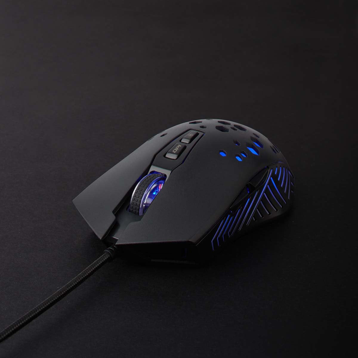 Nedis Ratn Gaming Cable1,5m Dpi Ajustable Botones: 7 Programables Diestro Rgb