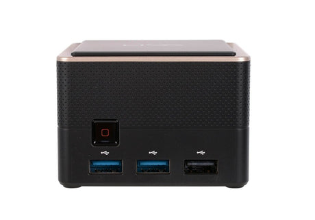 EAN 4711064006094 - ECS LIVA Q3 Plus AMD Ryzen R1505G 4 GB DDR4-SDRAM 64 GB eMMC Mini PC Negro imagen 5