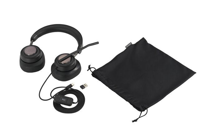 EAN 0085896834519 - Kensington H2000 Alámbrico Diadema Oficina/Centro de llamadas USB Tipo C Negro imagen 13
