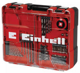 Taladro Combinado Inalámbrico Einhell Te-Cd 18/2 Li-I +64, 18 Voltios (Rojo/Negro, 2x Batería Li-Ion 2.0ah, Maletín + Juego De Brocas) 4514221