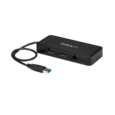 EAN 0065030874328 - StarTech.com USBA2DPGB base para portátil y replicador de puertos Alámbrico USB 3.2 Gen 1 (3.1 Gen 1) Typ imagen 5