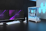 EAN 8435693112990 - Mars Gaming MCPRISMAW carcasa de ordenador Midi Tower Blanco imagen 7