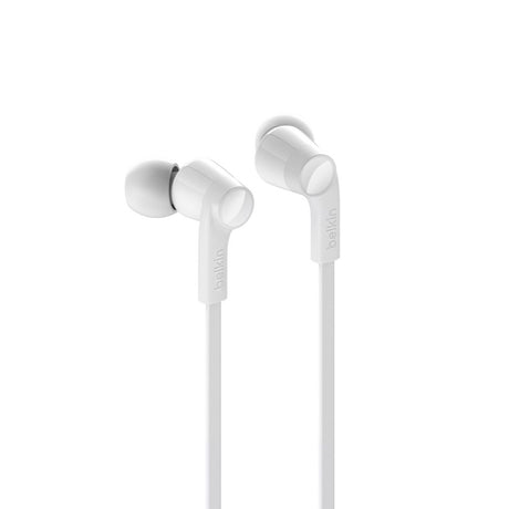 EAN 0745883775538 - Belkin ROCKSTAR Auriculares Alámbrico Dentro de oído Llamadas/Música USB Tipo C Blanco imagen 2