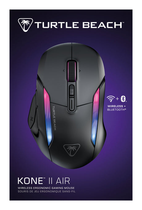 EAN 0731855711048 - Turtle Beach Kone II Air ratón Juego mano derecha RF Wireless + Bluetooth Óptico 26000 DPI imagen 11