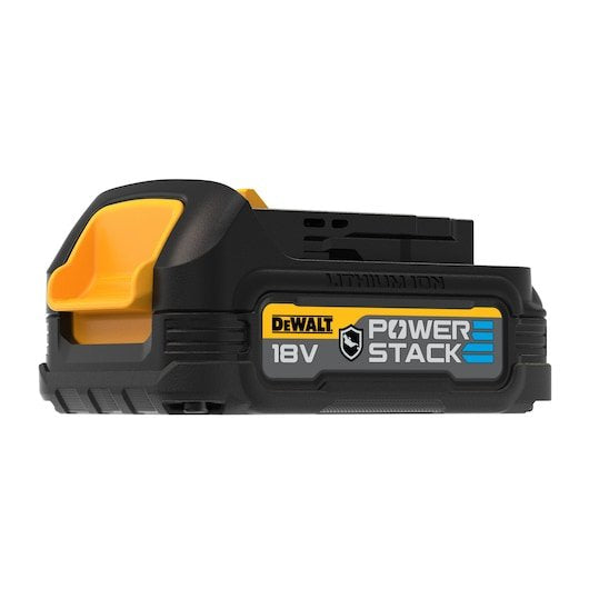 Batería Dewalt Powerstack Dcbp034g, 18volt 1.7ah Negra, Protección De La Carcasa Contra Productos Químicos, Ácidos Y Combustibles Dcbp034g-Xj