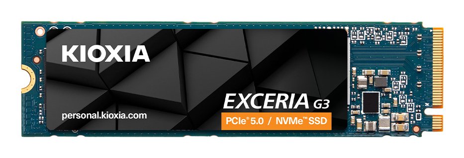EAN 4582761161504 - Kioxia Exceria G3 1 TB M.2 PCI Express 5.0 NVMe BiCS FLASH TLC imagen 1