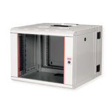 Roline 19-Zoll Wandgehuse Pro 7 He, 600x600 Bxt Zweiteilig Schwenkbar Grau