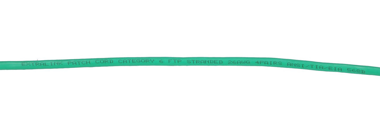 Extralink Kat.6 Ftp 2m  Lan Patchcord  Cable De Cobre De Par Trenzado, 1gbps