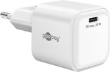 Cargador Rápido Goobay 20w Usb-C Pd Gan (Blanco) 76691