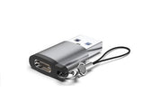 EAN 5704174473701 - Microconnect USB3.0ACFB-KEY cambiador de género para cable USB C USB A Negro, Plata imagen 1