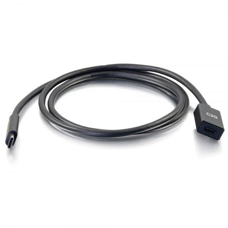 EAN 0757120886587 - C2G 88658 cable USB USB 3.2 Gen 2 (3.1 Gen 2) 0,9 m USB C Negro imagen 2