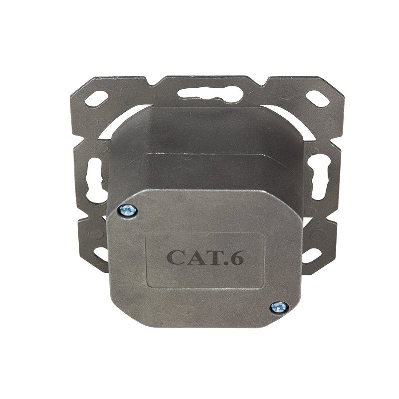 Logilink Cat.6 Wall Outlet 2xrj45 Stp Horizontal, Signal Blanco