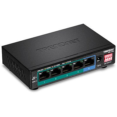 EAN 0710931161304 - Trendnet TPE-LG50 switch No administrado Gigabit Ethernet (10/100/1000) Energía sobre Ethernet (PoE) Negr imagen 1