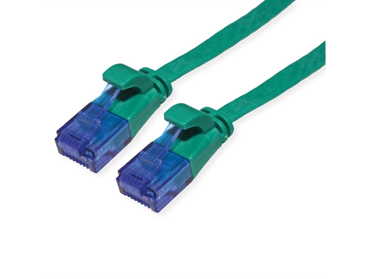 Value Cable De Red Cat.6a (Class Ea) Utp, Extra-Flach, Grn, 1,5 M