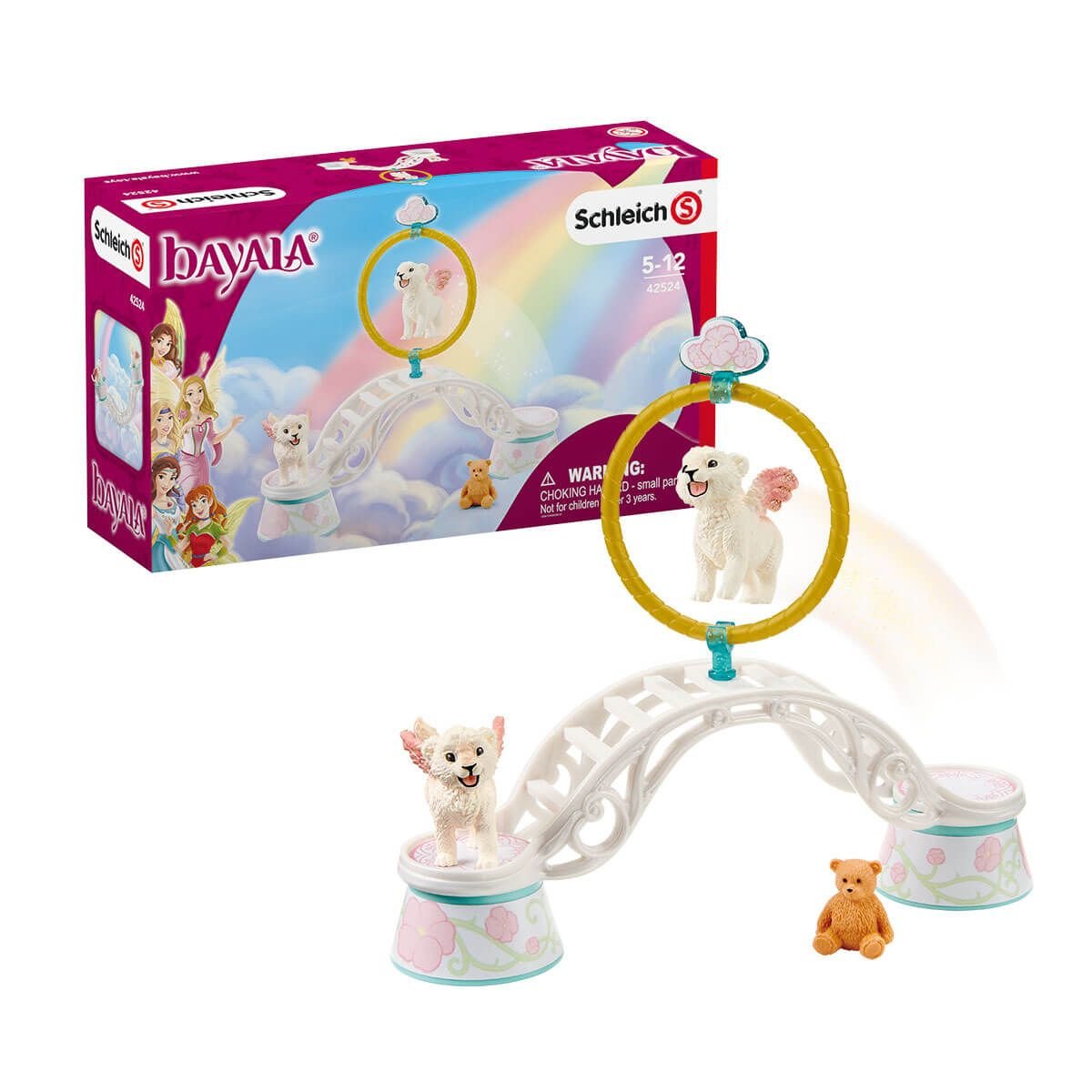 Schleich - Bayala - Entrenamiento Del León Bebé Alado (42524)