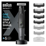 Afeitadora  Braun Series Xt5300 Face + Body + Travel
