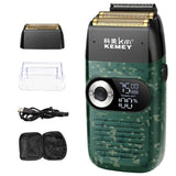 Afeitadora Eléctrica Kemei Km-2027 Camo Edition