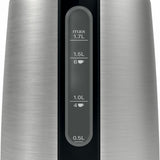 EAN 4242005188031 - Bosch TWK3P420 tetera eléctrica 1,7 L 2400 W Negro, Acero inoxidable imagen 4