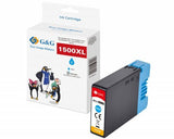 G&G Tinte Komp. M. Canon Pgi-1500xlc 9229b001 Xl-Cartucho Cy
