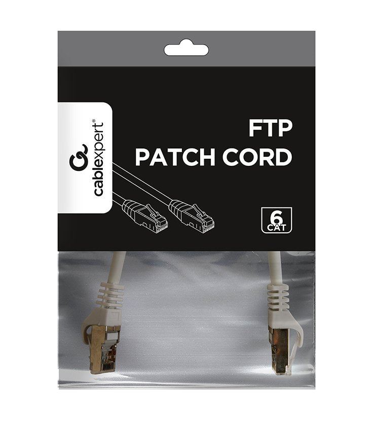 Gembird Cable De Red Ftp Cat6 Awg26 0.25m Gris  Pp6-0.25m