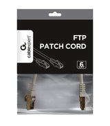 Gembird Cable De Red Ftp Cat6 Awg26 0.25m Gris  Pp6-0.25m