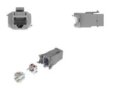 Revconnect 10gx Stp Modular  Jack, Metal, T568 A/B, -