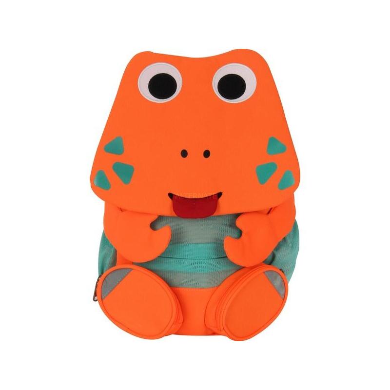 Affenzahn Big Friend Crab Neon, Mochila (Naranja/Menta )Afz-Nel-002-038