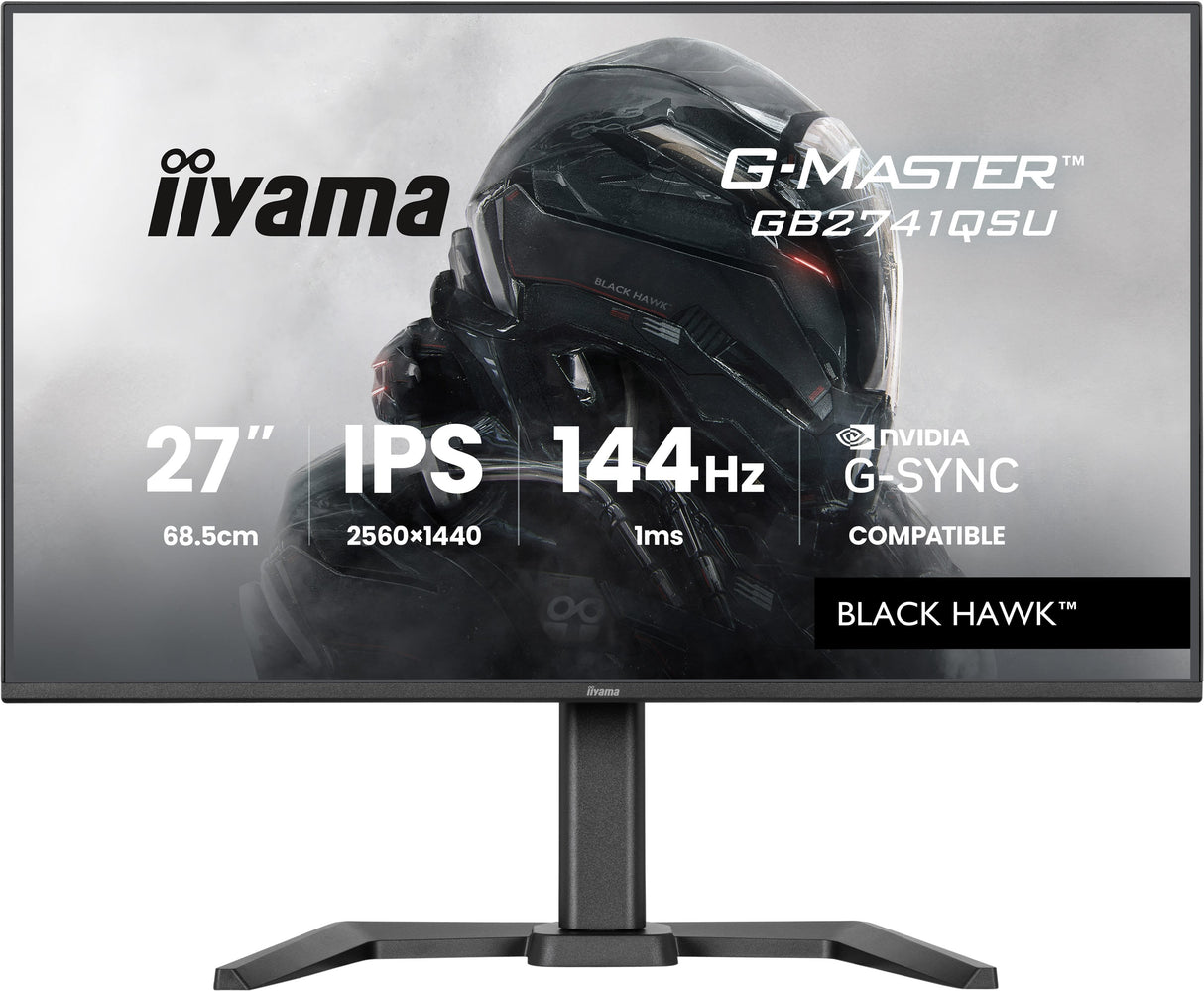 Iiyama 68.6cm 27" Gb2741qsu-B1 16:9 Hdmi+Dp+2xusb Ips
