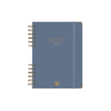 Agenda Finocam Espiral Trendy Alma 2027, 1 Día Por Página, E10, 155 × 212 Mm, Tapa Dura De Cartón Forrado, Color Negro