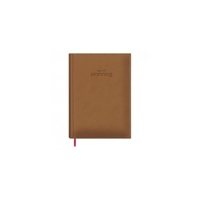 Agenda Planning Perpetuo Día Página 21 X 29 Cm Cámel Dohe 12133