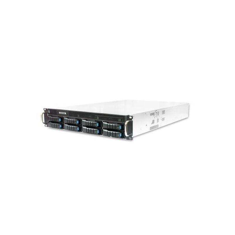 Aic Gehäuse Rsc-2kt 2u 8x3,5"/2,5" 800w Rojoundant Inklusive Rail-Kit / Dual-Rear-Hot-Swap / Cd-Rom Option
