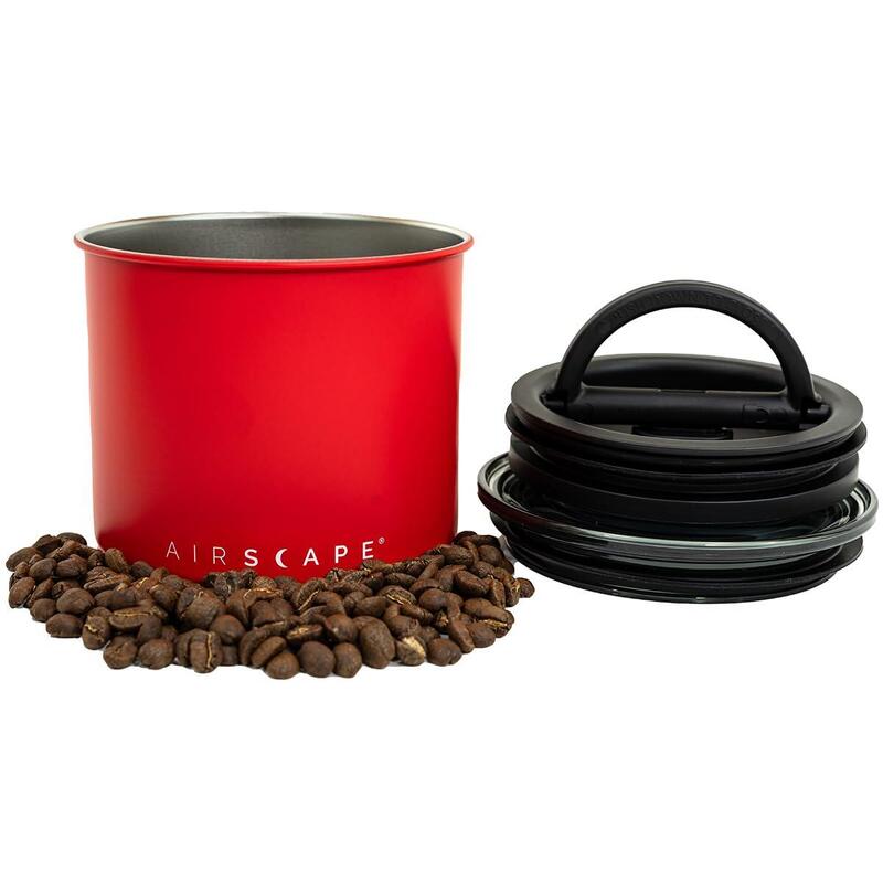 Airscape® Acero Inoxidable-Recipiente Para Aroma Pequeño, Signalrot Mate