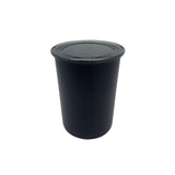 Airscape® Edelstahl-Aromabehälter Mittel, Negro Matt