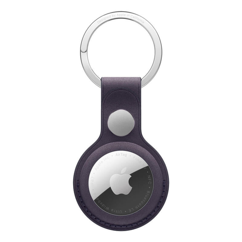 Airtag Finewoven Key Ring - Midnight Purple