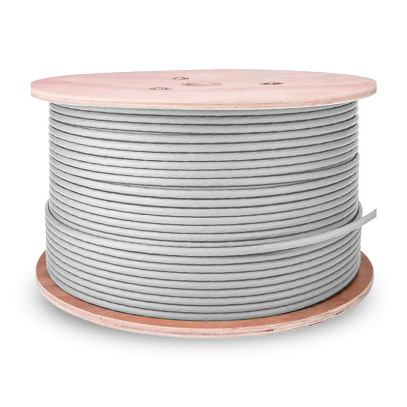 Aisens Bobina Cable Rj45 Cat.6 Utp Rigido Awg23 Cca (Aleacion) - 305m - Gris