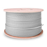Aisens Bobina Cable Rj45 Cat.6 Utp Rigido Awg23 Cca (Aleacion) - 305m - Gris