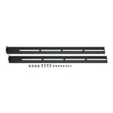 Aixcase Carriles De Montaje Para 19" Tastaturschubladen Negro